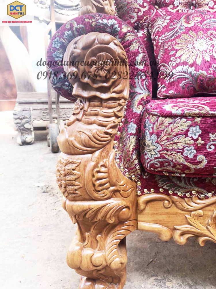 bàn ghế sofa hoàng gia
